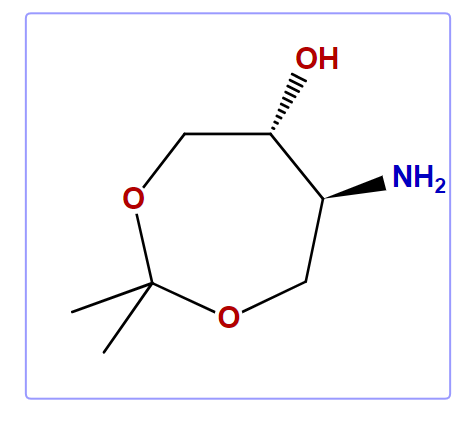 (5R,6S)-6-Amino-2,2-dimethyl-1,3-dioxepan-5-ol