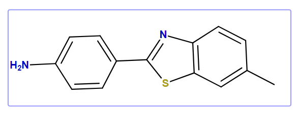 2-(4-aminophenyl)-6-methyl benzothiazole