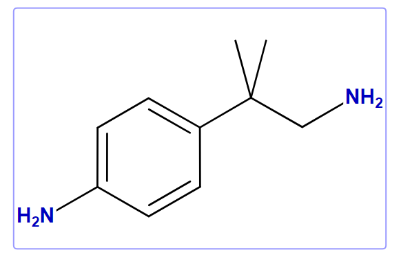 2-(4-Aminophenyl)-2-methyl propylamine