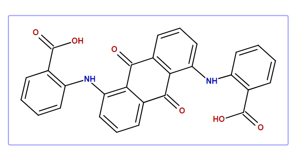 Anthraquinone-1,5-bis-anthranilic acid