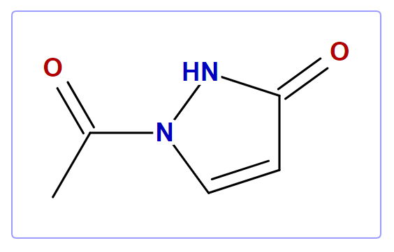 1-Acetyl-1,2-dihydro-3H-pyrazol-3-one