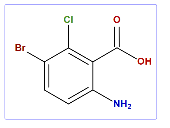 6-Amino-3-bromo-2-chlorobenzoic acid