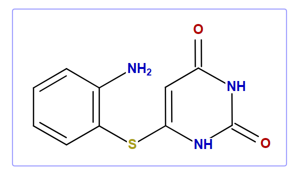 6-(2-Aminophenylthio)2,4(1H,3H)pyrimidine dione