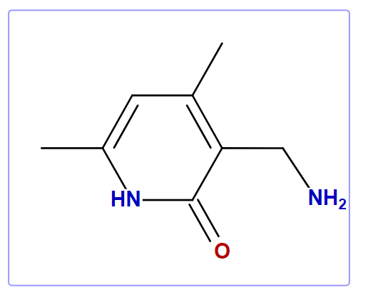 3-(Aminomethyl)-4,6-dimethyl-2(1H)-pyridinone