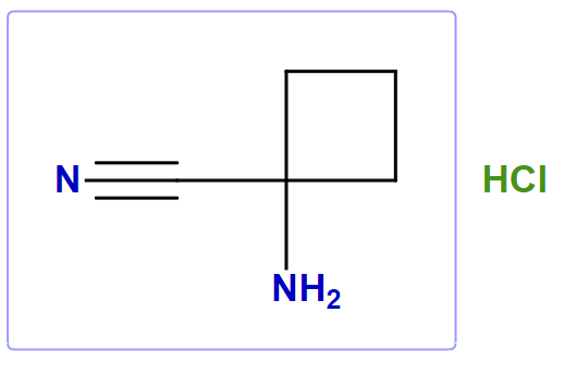 1-Aminocyclobutanecarbonitrile hydrochloride