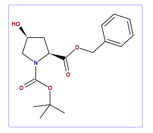 N-Boc-4-hydroxypyrrolidine-2-carboxylic acid benzyl ester (2S, 4S)-