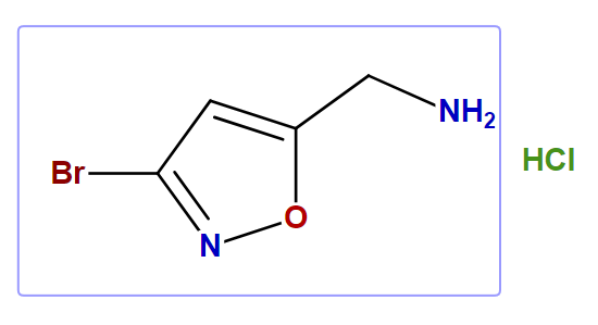 (3-Bromoisoxazol-5-yl)methylamine hydrochloride