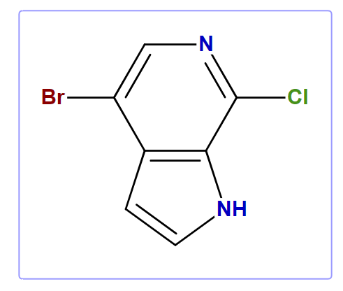 4-Bromo-7-chloro-1H-pyrrolo[2,3-c]pyridine