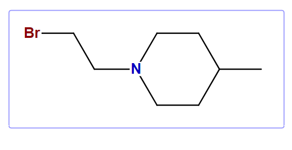 1-(2-Bromoethyl)-4-methylpiperidine