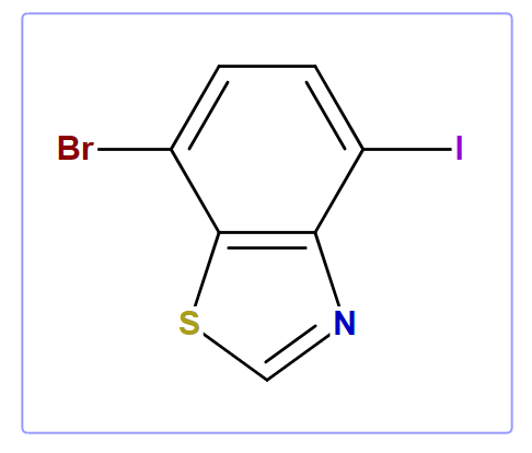 7-Bromo-4-iodo-benzothiazole