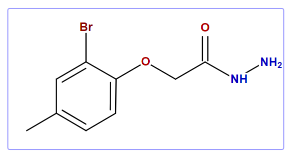 2-(2-Bromo-4-methylphenoxy)acetohydrazide