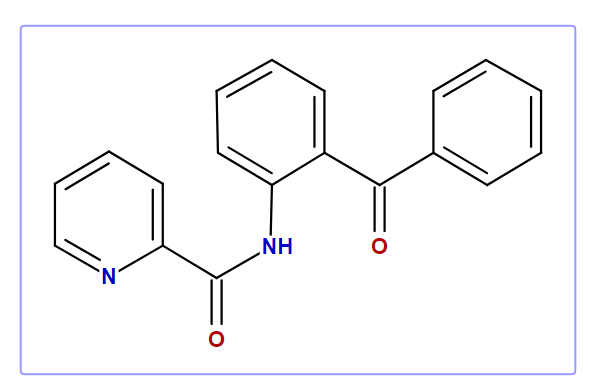 N-(2-Benzoylphenyl)-2-pyridine carboxamide