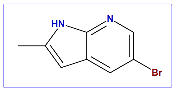 5-Bromo-2-methyl-1H-pyrrolo[2,3-b]pyridine