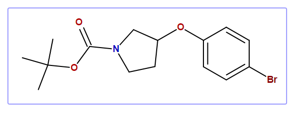1-N-Boc-3-(4-bromophenoxy)pyrrolidine