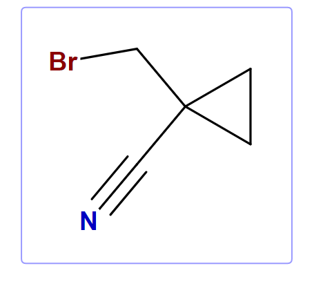 1-(Bromomethyl)cyclopropane-1-carbonitrile