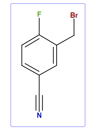3-(Bromomethyl)-4-fluorobenzonitrile
