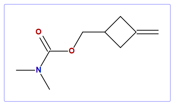 Carbamic acid[(3-methylenecyclobutyl)methyl]-1,1-dimethyl ester