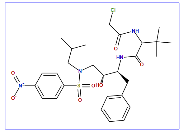 2-[(Chloroacetyl)amino]-N-[(1S,2R)-2-hydroxy-3-[(2-methylpropyl)