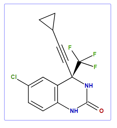 (4S)-6-Chloro-4(cyclopropylethenyl)-4-(trifluoro- methyl)-3