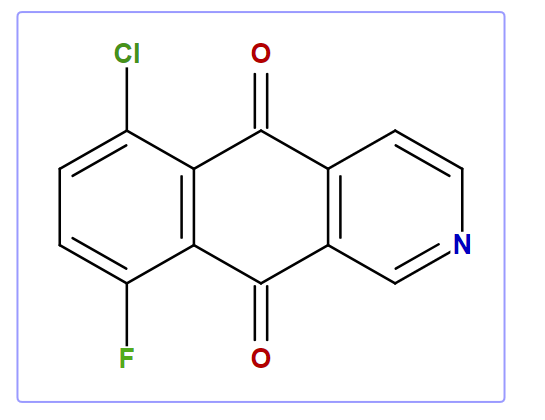 6-Chloro-9-fluorobenz[g]isoquinoline-5,10-dione
