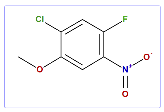 1-Chloro-5-fluoro-2-methoxy-4-nitrobenzene