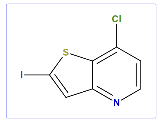 7-Chloro-2-iodothieno[3,2-b]pyridine