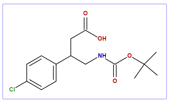 3(4-Chlorophenyl)-4-N-Boc-aminobutyric acid