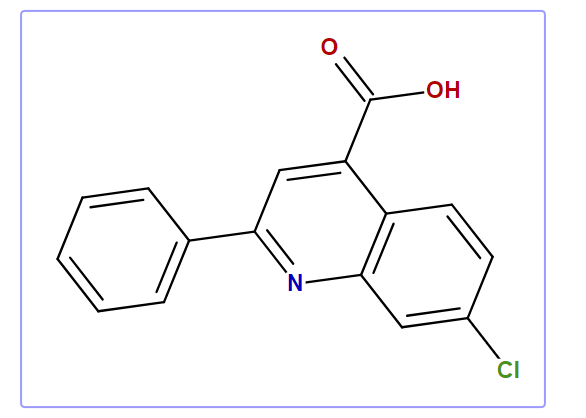 7-Chloro-2-phenylquinoline-4-carboxylic acid