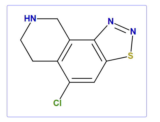 5-Chloro-6,7,8,9-tetrahydro[1,2,3]thiadiazolo[5,4-h]isoquinoline