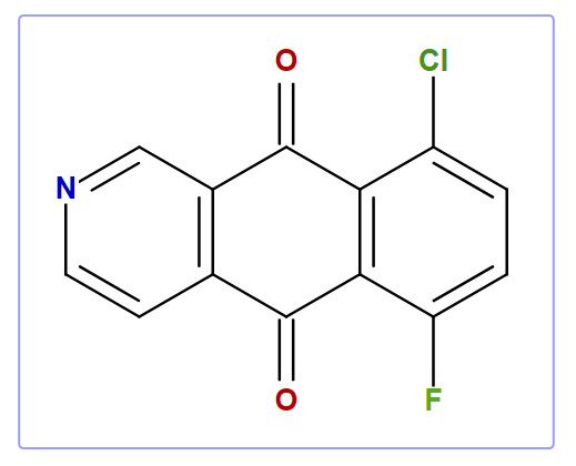 9-Chloro-6-fluorobenzo[g]isoquinoline-5,10-dione