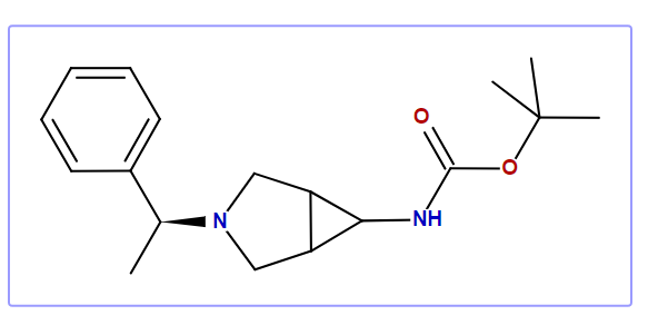 Carbamic acid, [3-[(1S)-1-phenylethyl]3-azabicyclo[3.1.0]hex-1-yl]-,1,1-dimethyl ethyl ester