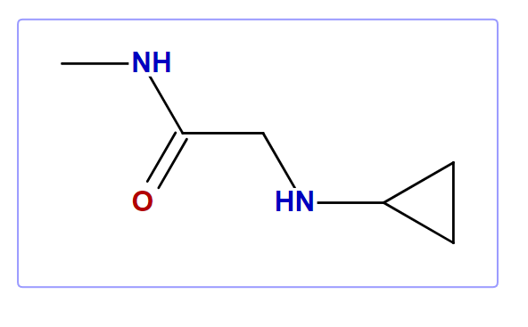 2-(Cyclopropylamino)-N-methylacetamide