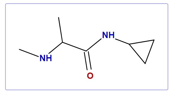 N-Cyclopropyl-2-(methylamino)propanamide