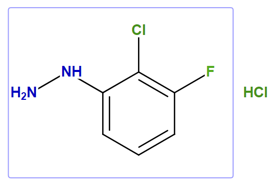 (2-Chloro-3-fluorophenyl)hydrazine HCl