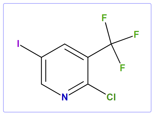 2-Chloro-5-iodo-3-(trifluoromethyl)pyridine
