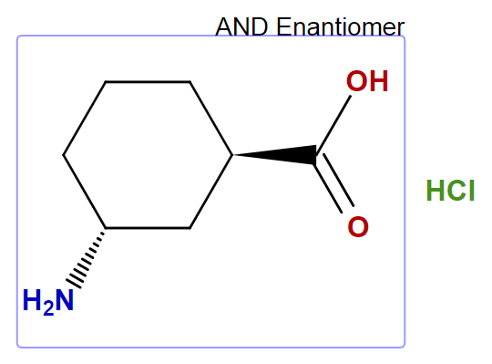trans-3-Aminocyclohexanecarboxylic acid HCl