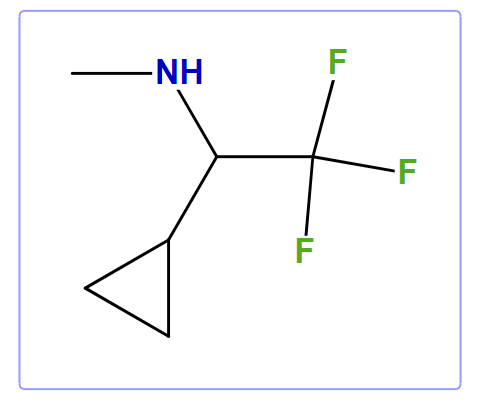 (1-Cyclopropyl-2,2,2-trifluoroethyl)(methyl)amine