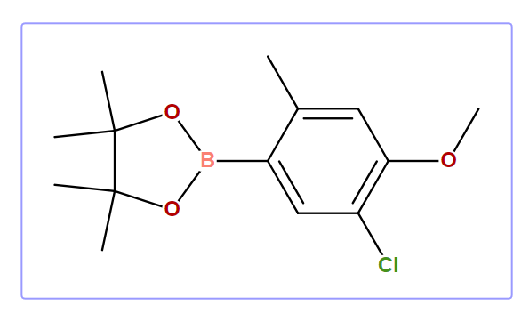 2-(5-Chloro-4-methoxy-2-methylphenyl)-4,4,5,5-tetramethyl-1,3,2-dioxaborolane