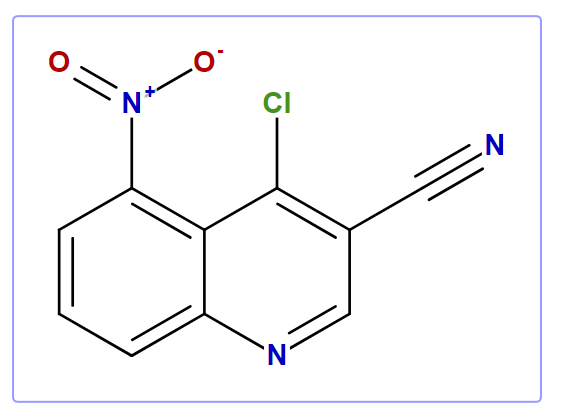 4-Chloro-5-nitro-3-quinolinecarbonitrile