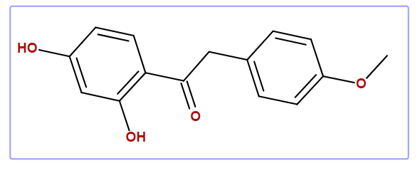 1-(2,4-Dihydroxyphenyl)-2-(4-methoxyphenyl)-ethanone