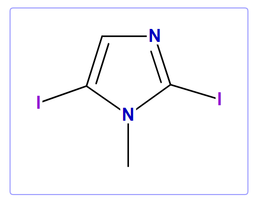 2,5-Diiodo-1-methylimidazole