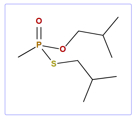 O, S-Diisobutylmethyl phosphonothioate