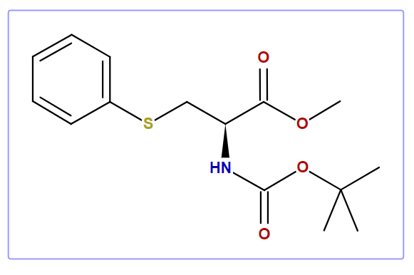 N-[(1,1-Dimethylethoxy)carbonyl]-S-phenyl-L-cysteine methyl ester