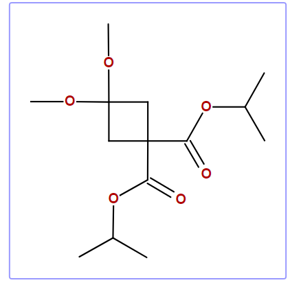 Diisopropyl 3,3-dimethoxycyclobutane
