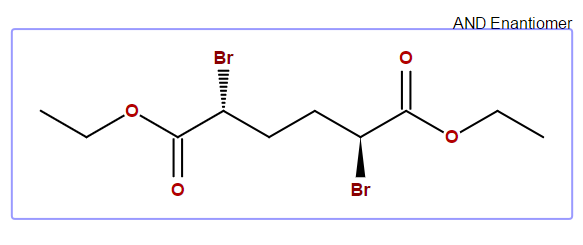 Diethyl meso 2,5-dibromoadipate