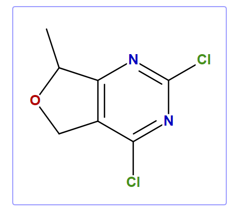 2,4-Dichloro-7-methyl-5,7-dihydrofuro[3,4-D]pyrimidine