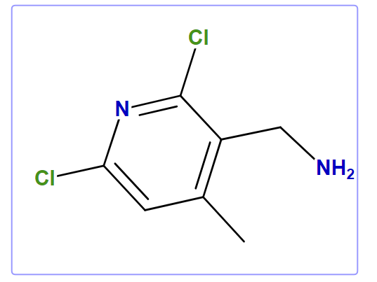 (2,6-Dichloro-4-methylopyridin-3-yl)methanamine