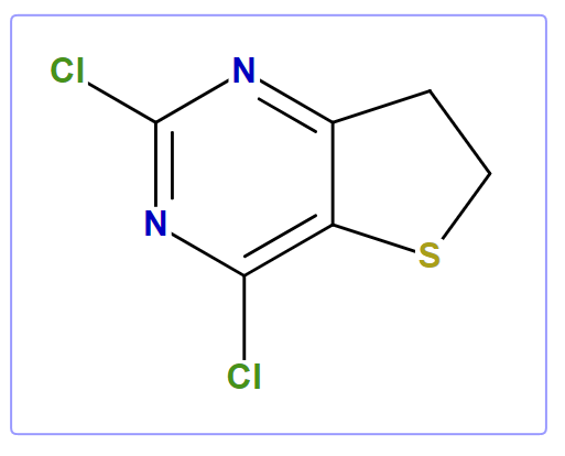 2,4-Dichloro-6,7-dihydrothieno[3,2-D]pyrimidine 5,5-dioxide
