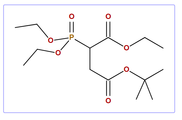1-Ethyl-4-tert.butyl-2-diethylphosphonosuccinate