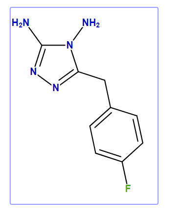 5-(4-Fluorobenzyl)-[1,2,4]-triazole-3,4-diamine